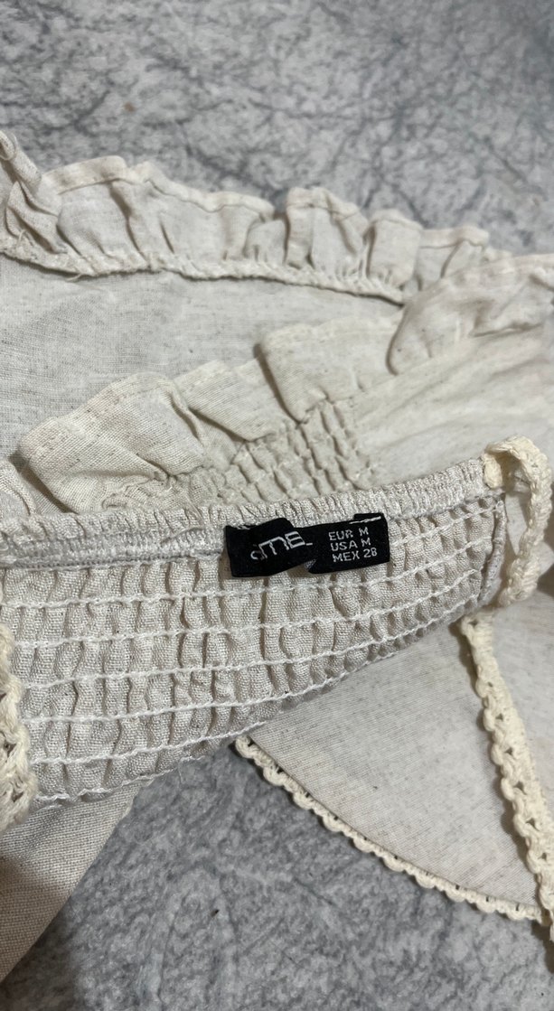 Şeffaf Siyah askılı Crop - Görsel 4