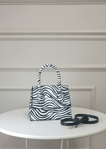 Jacquemus Zebra Desenli Beyaz Kadın Çanta