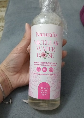 Naturalis Gül Özlü Makyaj Temizleme Suyu 400 ml - Görsel 2