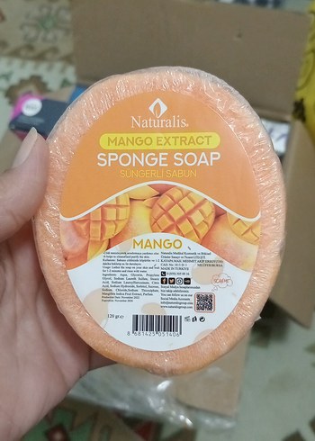 Naturalis Mango Ekstraktlı Sünger Sabun - Görsel 2