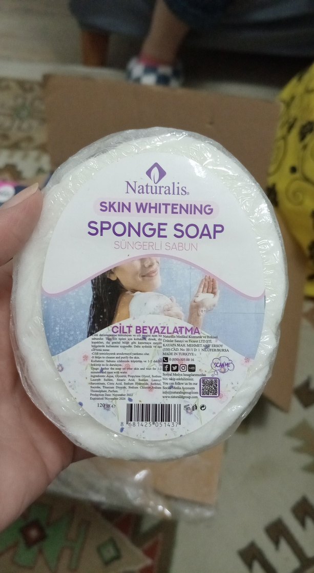 Naturalis Mango Ekstraktlı Sünger Sabun - Görsel 4