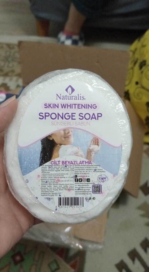 Naturalis Mango Ekstraktlı Sünger Sabun - Görsel 3