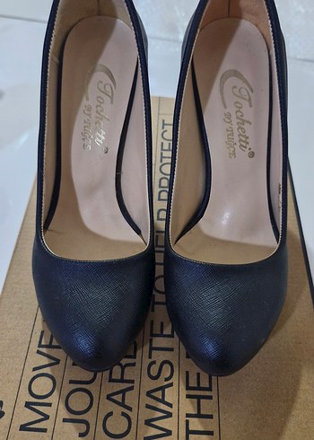 Kadın Siyah Stiletto - Görsel 3