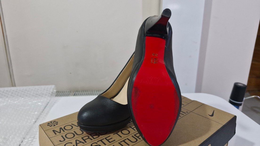 Kadın Siyah Stiletto - Görsel 4