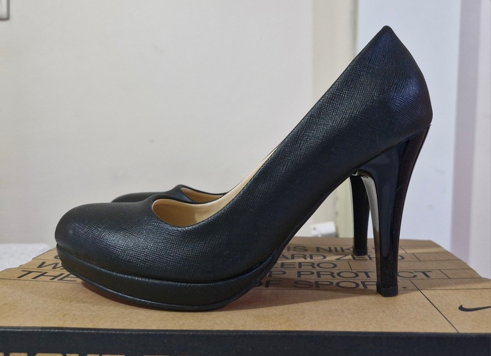 Kadın Siyah Stiletto - Görsel 2