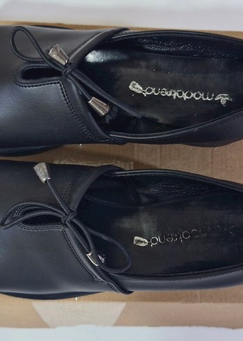 Kadın Siyah Loafer Ayakkabı - Görsel 4