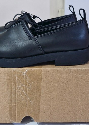 Kadın Siyah Loafer Ayakkabı - Görsel 3