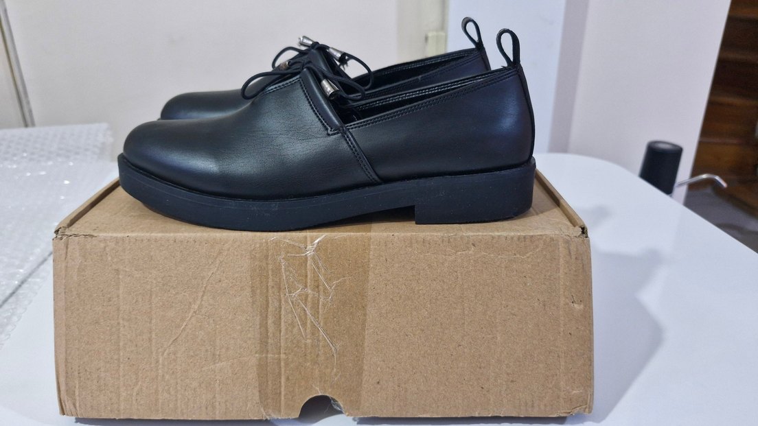 Kadın Siyah Loafer Ayakkabı - Görsel 3