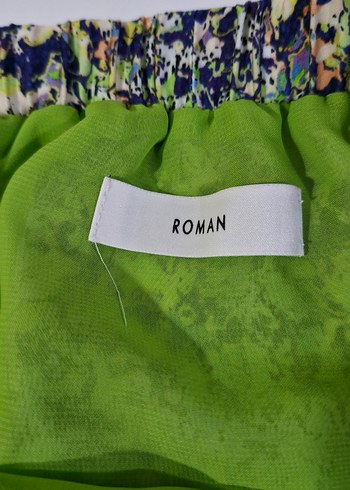 Bohem Renkli Bağcıklı  Etek - Görsel 3