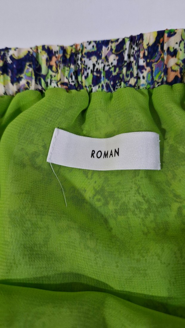 Bohem Renkli Bağcıklı  Etek - Görsel 3