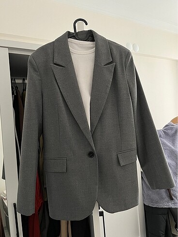 Defacto gri blazer ceket