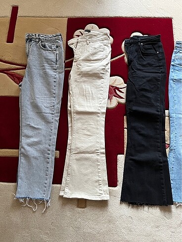 36 Beden Stradivarius jean bershka jean D96