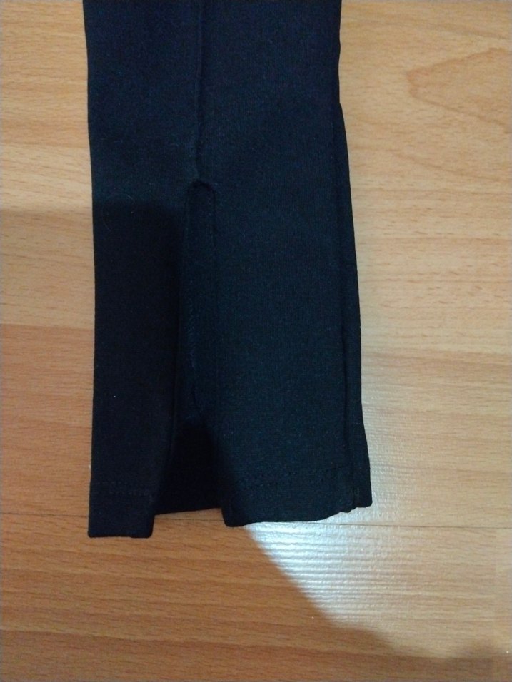 Siyah Kiz çocuk tayt - Görsel 2