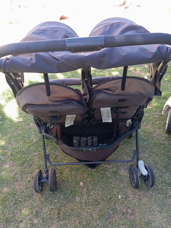 ikiz bebek arabası - Görsel 2