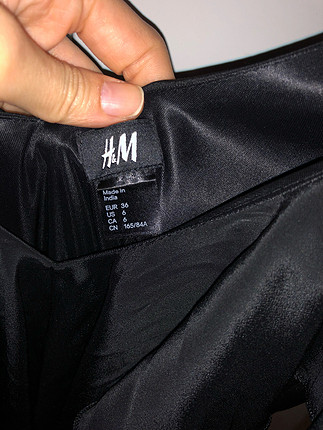 H&M Siyah elbise kemerli