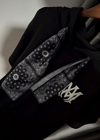 Siyah Baskılı Kısa Kollu Oversize şört takım - Görsel 8