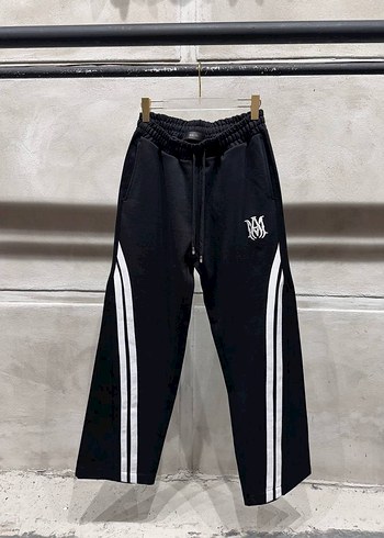 Siyah Rahat Kesim Bağcıklı Erkek Eşofman - Görsel 3