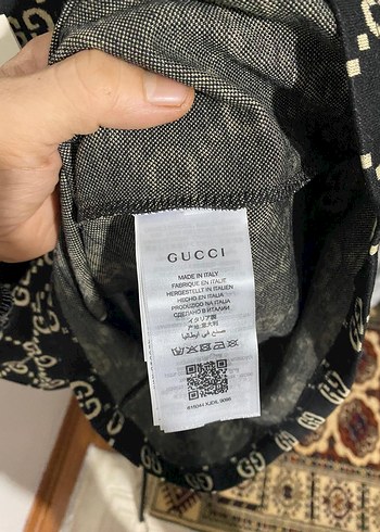 Erkek Siyah Desenli Polo Yaka Tişört - Görsel 6