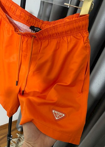 Parlak Turuncu Erkek Deniz Şort - Görsel 3