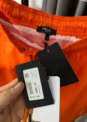 Parlak Turuncu Erkek Deniz Şort - Görsel 4