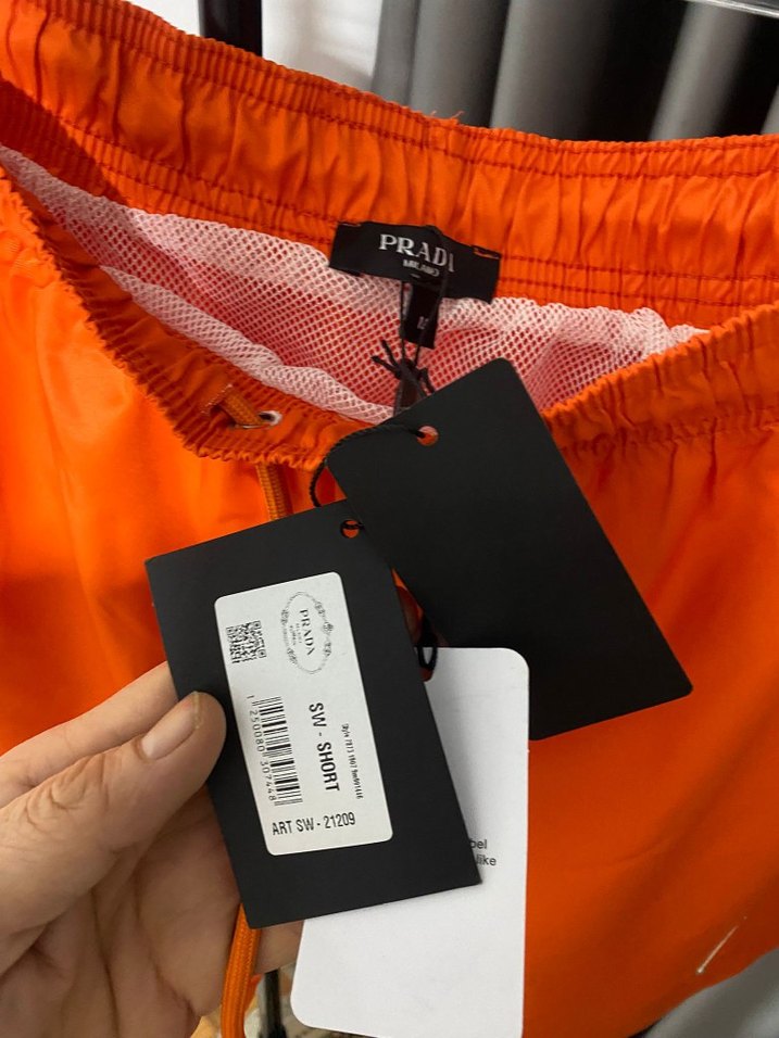 Parlak Turuncu Erkek Deniz Şort - Görsel 4