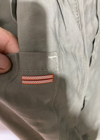 Erkek Haki Kamuflaj Bol Kesim Kargo Pantolon - Görsel 9