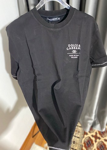 Dolce & Gabbana Siyah Baskılı Erkek Tişört - Görsel 3