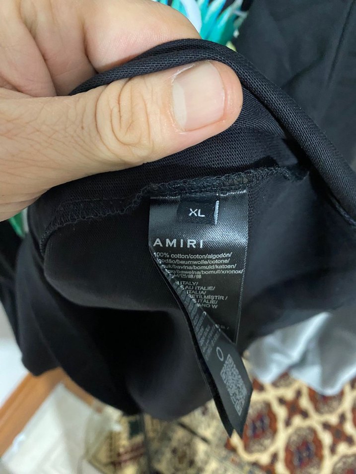 Siyah Baskılı Oversize Erkek Tişört - Görsel 3