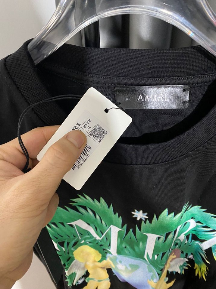 Siyah Baskılı Oversize Erkek Tişört - Görsel 4