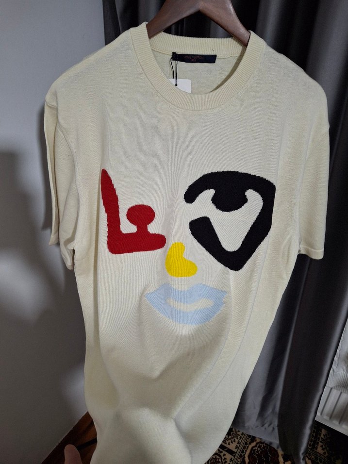 Baskılı Beyaz Erkek Kısa Kollu Tişört - Görsel 3