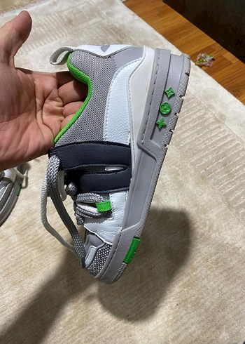 Gri Erkek Spor Ayakkabı - Laci Bağcıklı - Görsel 8