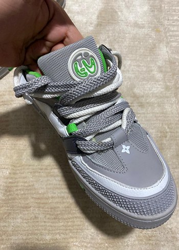 Gri Erkek Spor Ayakkabı - Laci Bağcıklı - Görsel 4