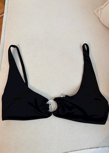 s Beden Siyah Halka Detaylı Bikini Takımı