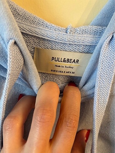 s Beden Pull&Bear Kapüşonlu Sweatshirt