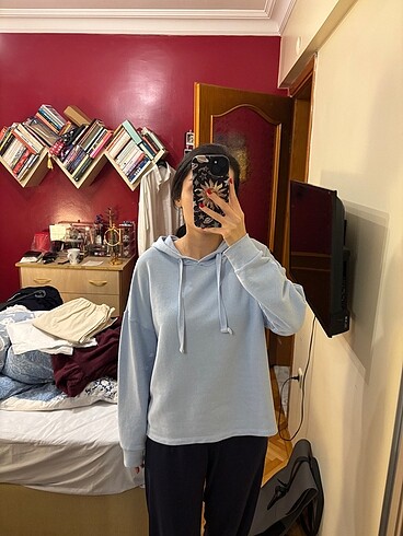 Pull&Bear Kapüşonlu Sweatshirt