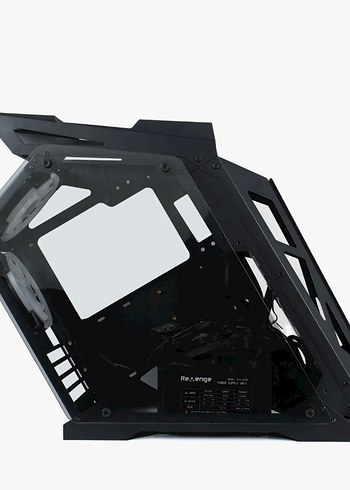 Siyah Masaüstü Bilgisaya kasası - Görsel 4