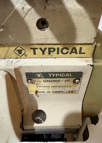 Beden Bej Renkli Typical Overlok Dikiş Makinesi