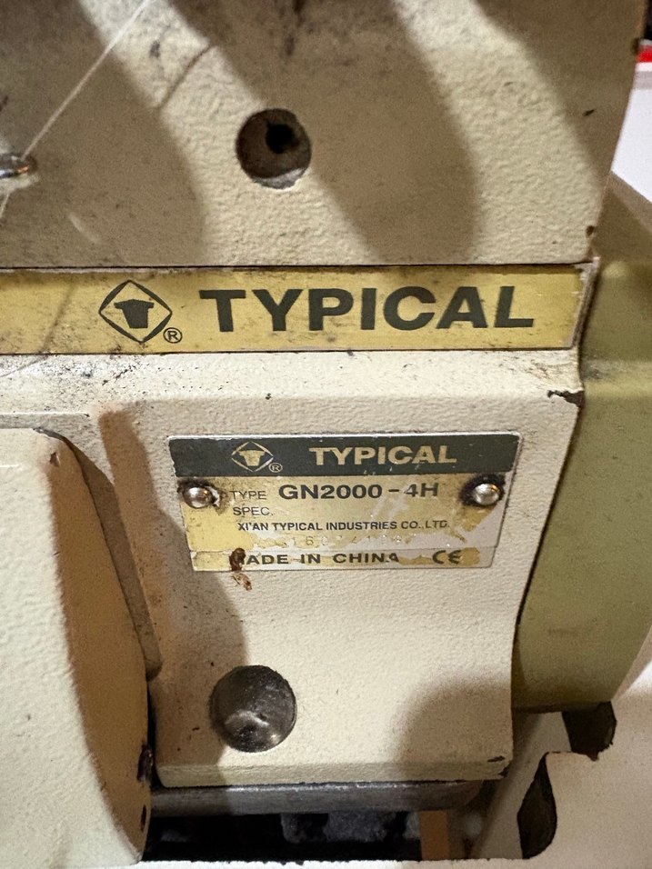 Bej Renkli Typical Overlok Dikiş Makinesi - Görsel 3