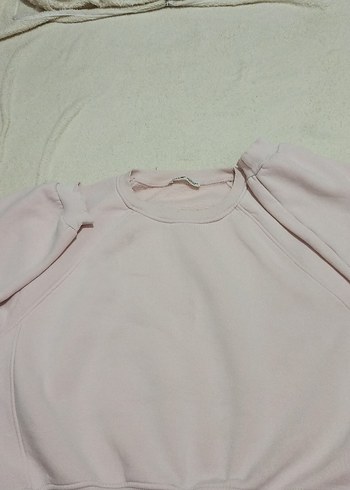 42 Beden Kadın Sweatshirt Bisiklet Yaka Rahat Kesim