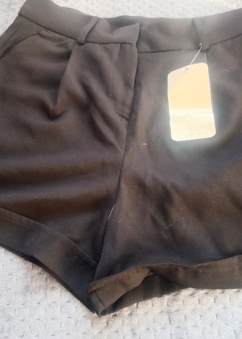 Düğmeli Kadın Gri Kumaş Pantolon - Görsel 2