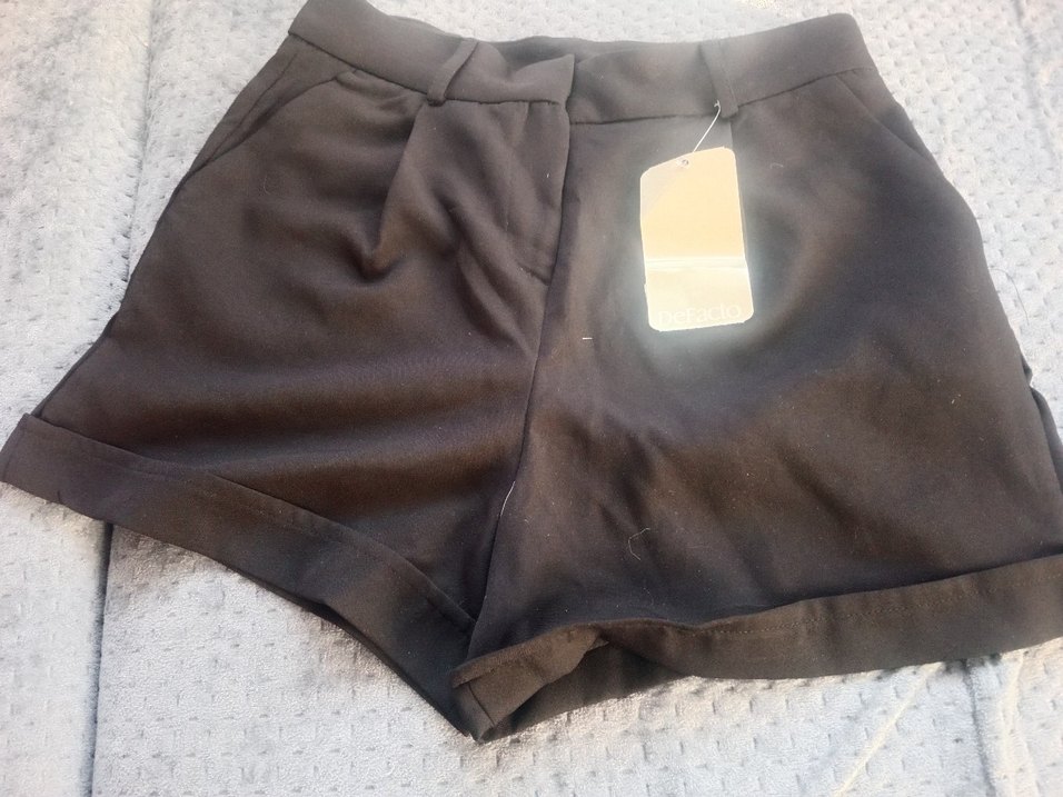 Düğmeli Kadın Gri Kumaş Pantolon - Görsel 2