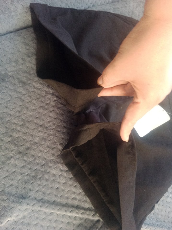 Düğmeli Kadın Gri Kumaş Pantolon - Görsel 3