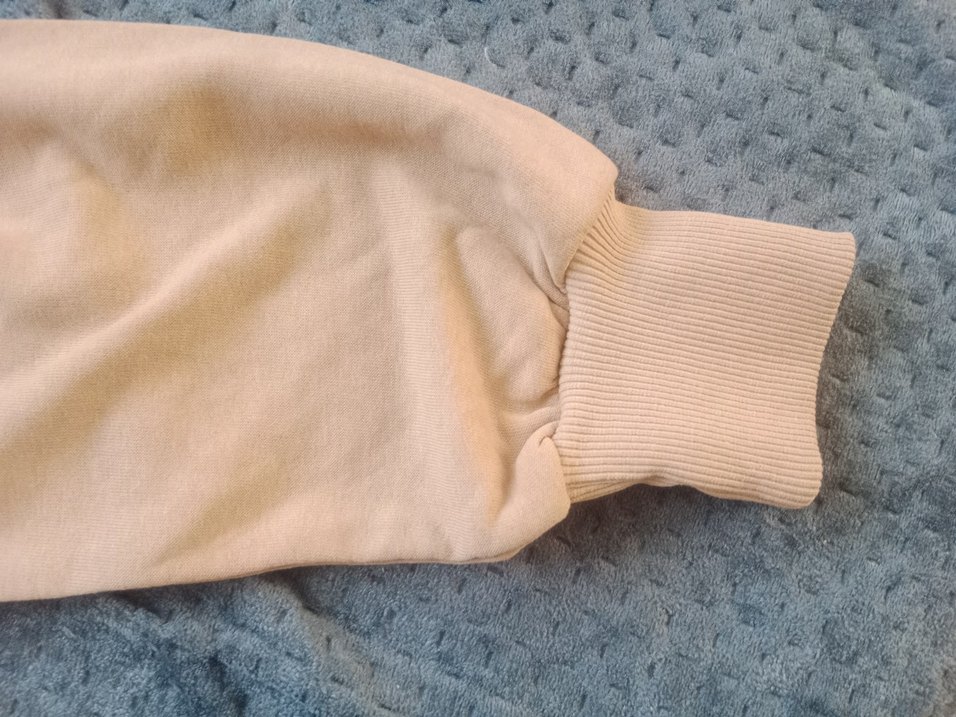 Bej Kadın Oversize Sweatshirt - Görsel 2