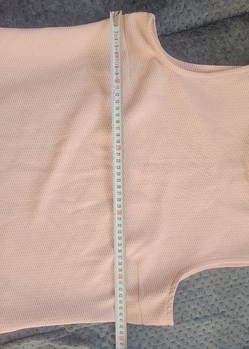 Bej Kadın Kolsuz Atlet Midi Boy - Görsel 6