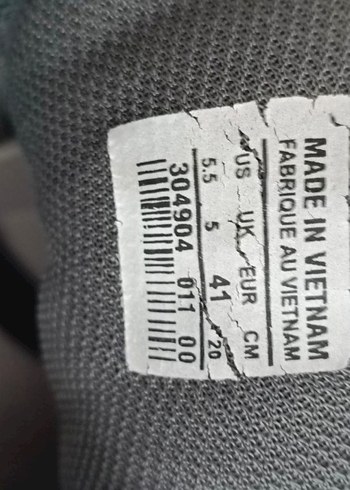 Gri Bağcıklı Spor Ayakkabı - Görsel 4