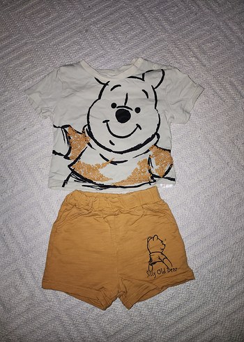LC Waikiki Bebek Erkek Pamuklu Kısa Kollu 2'li Takım