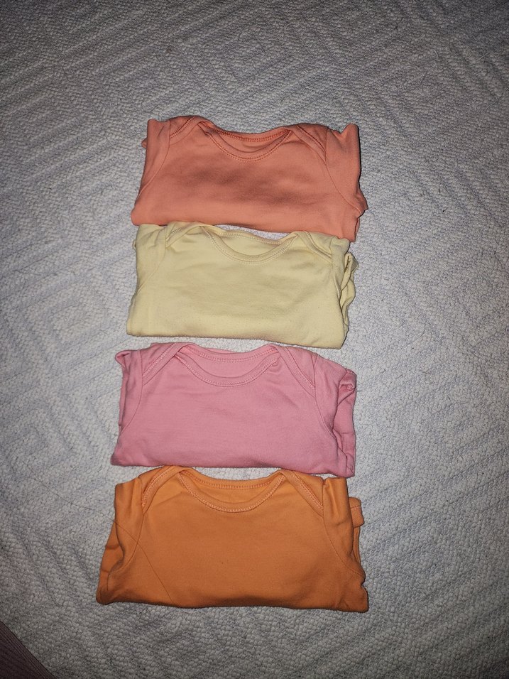 6 adet bebek body - Görsel 3