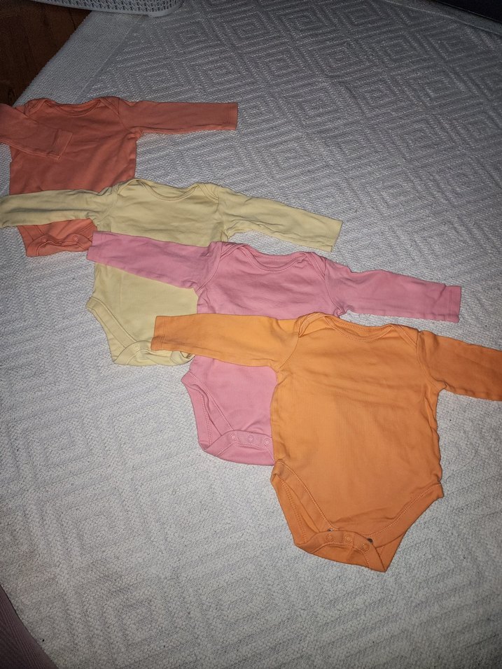 6 adet bebek body - Görsel 4