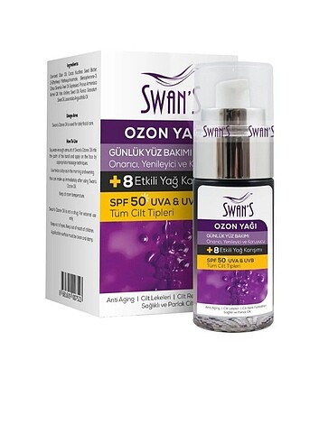 Swans 50 faktör Ozon Yagi