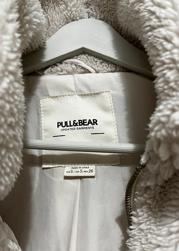 Bej Peluş Kadın Midi Ceket - Görsel 2